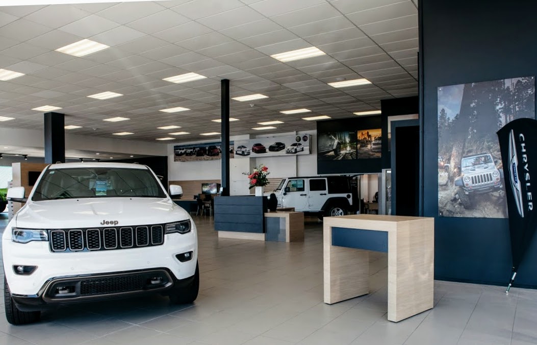 showroom fit out armstrong prestige dunedin