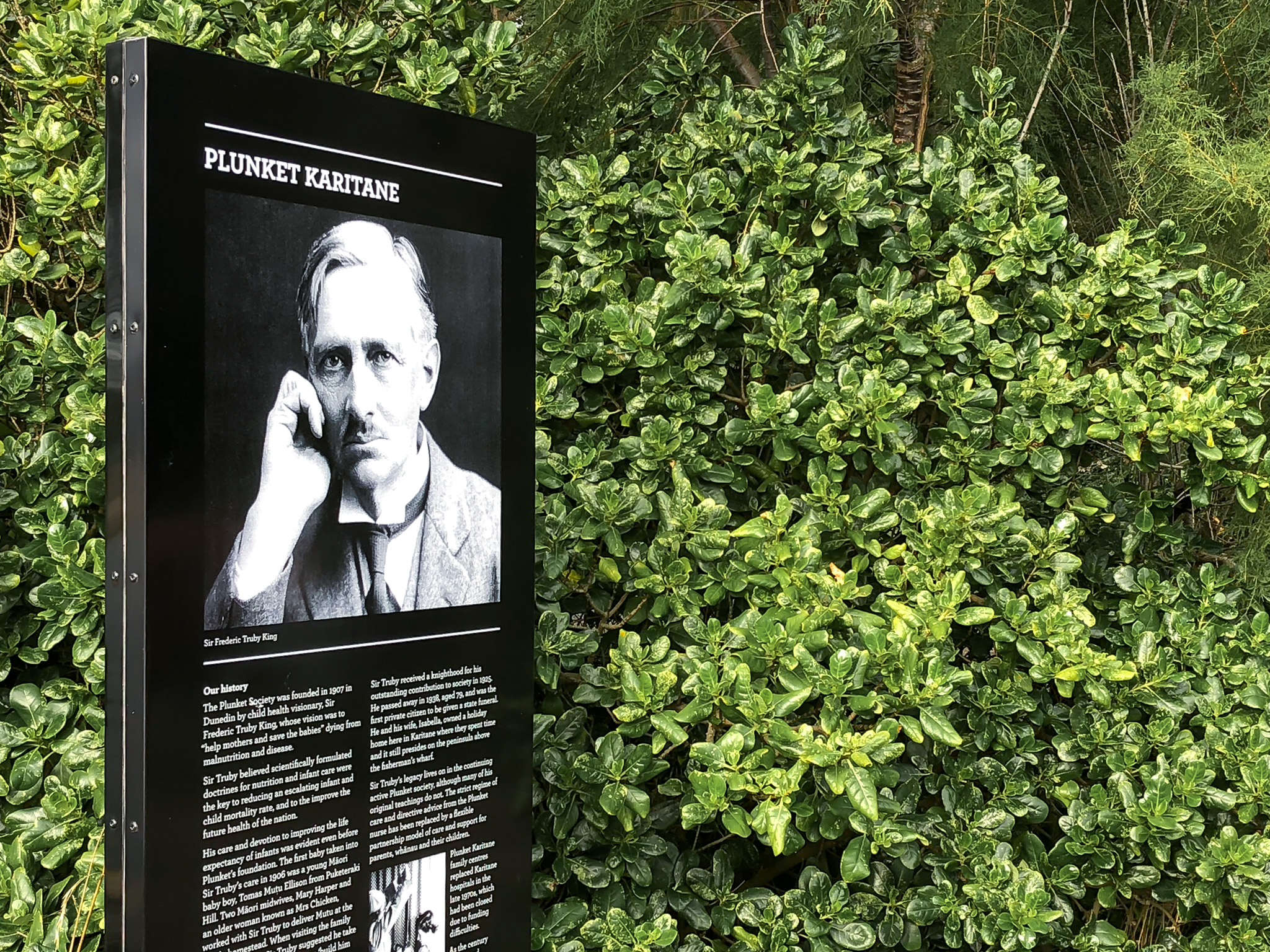 Branded Plinth signage dunedin