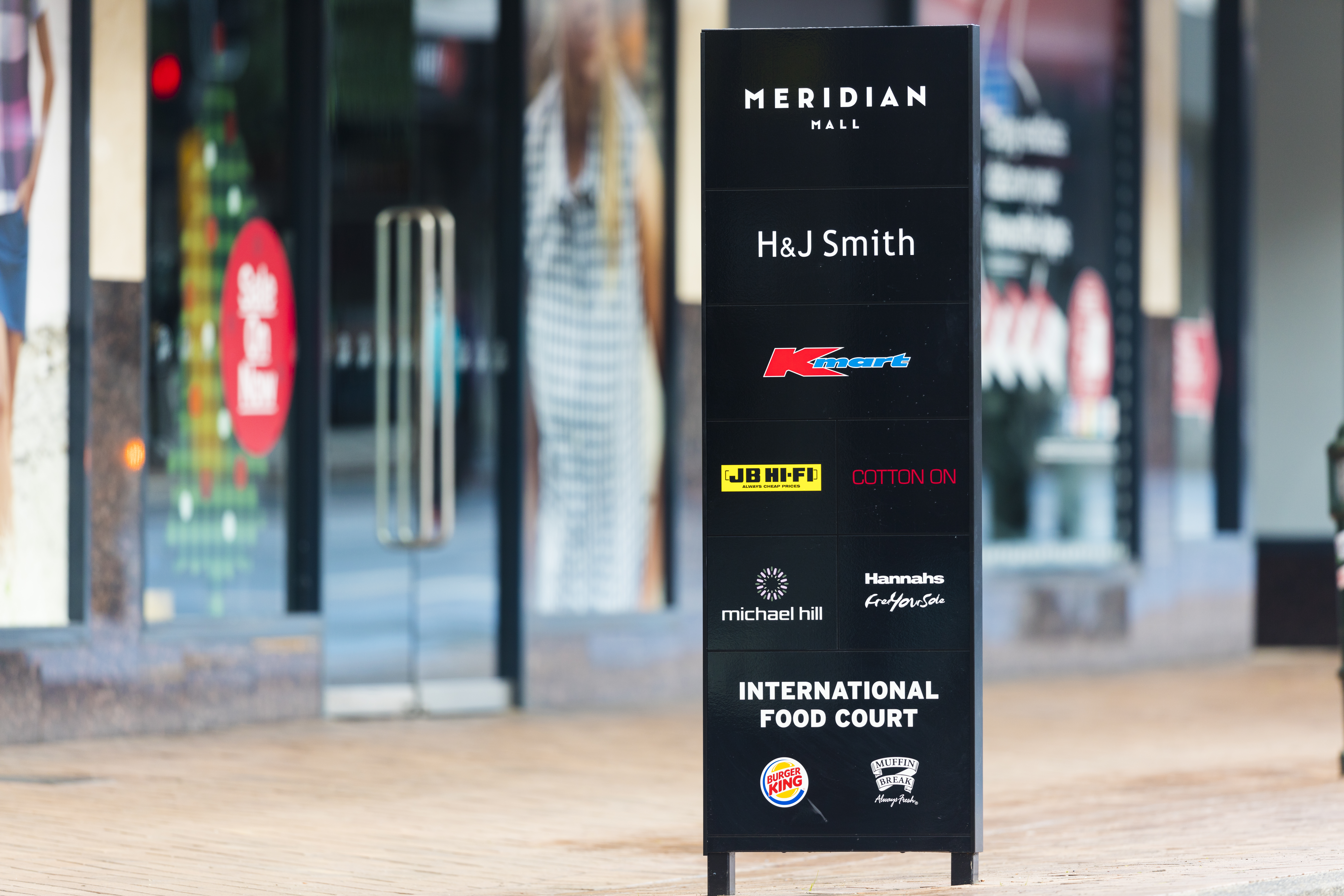 Street signage blade signage miller creative Retail