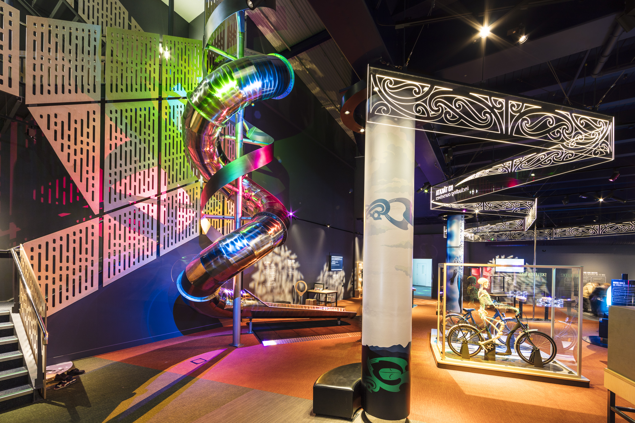 large scale print and led lit acrylic artwork