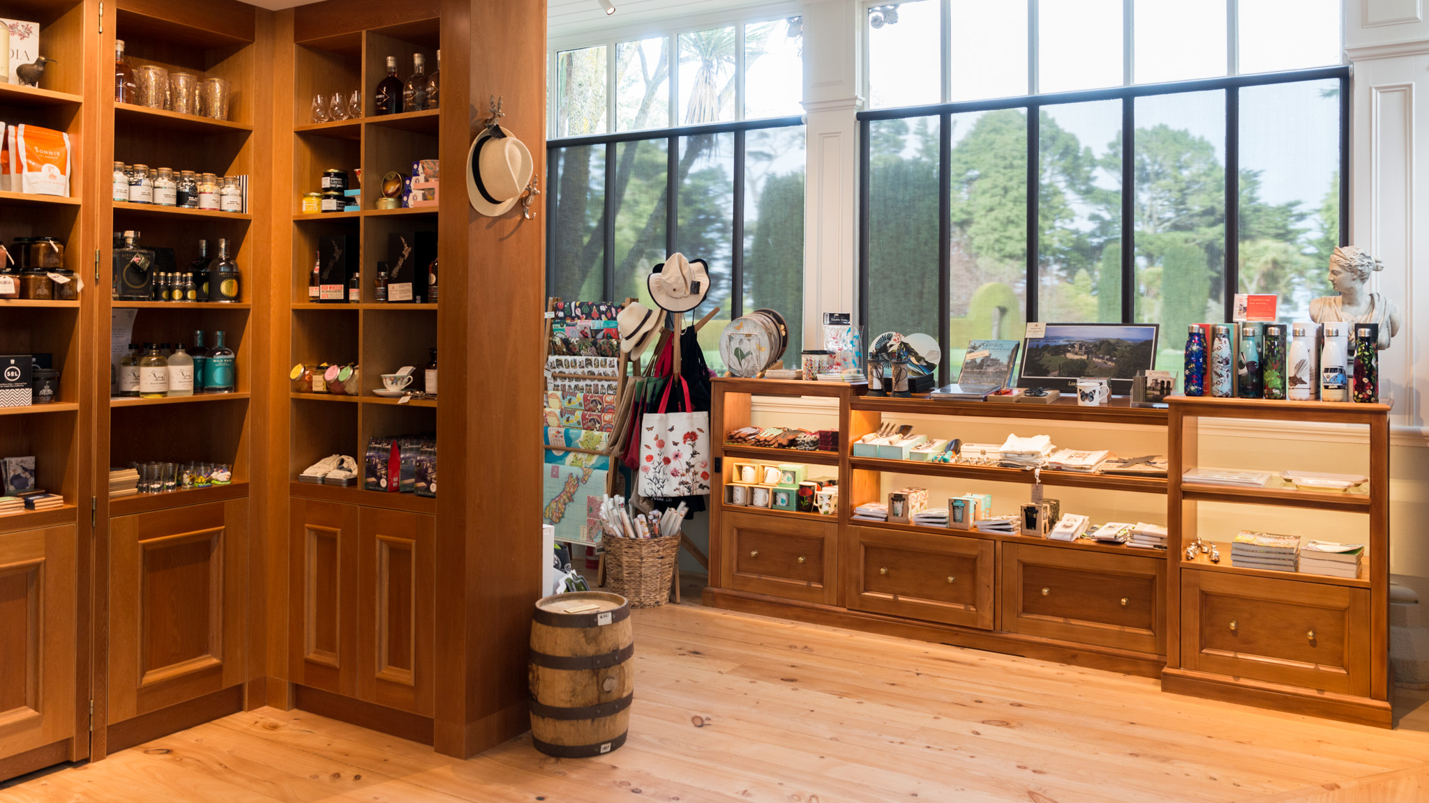 Custom built joinery units completed by commercial fitout company, Miller Creative