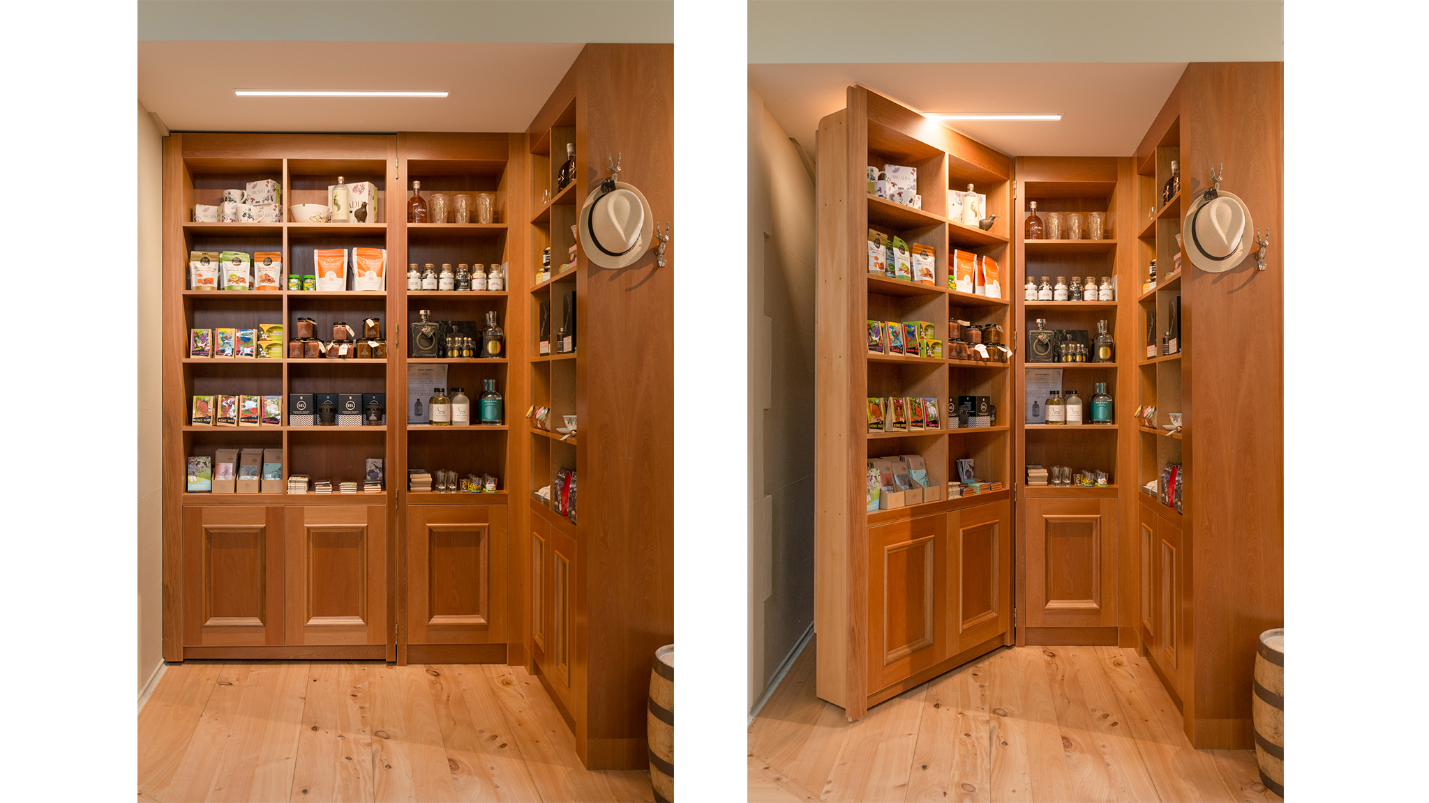 Shopfitting at Larnach Castle completed by Miller Creative Group, Dunedin