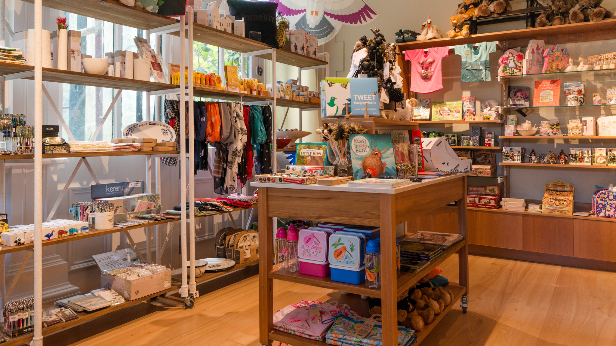 Gift store shop fitout completed by Miller Creative Group